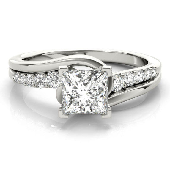 Santa Fe Princess Cut Lab-Grown Diamond Ring - Main View - Vowmira lab-grown diamond jewelry