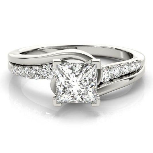 Santa Fe Princess Cut Lab-Grown Diamond Ring - Main View - Vowmira lab-grown diamond jewelry