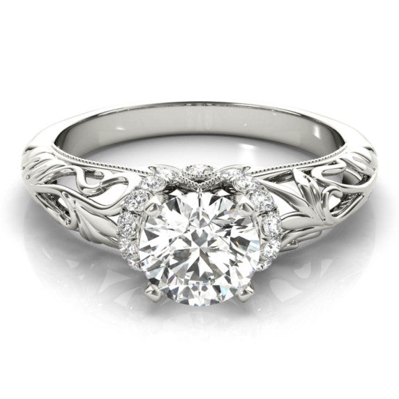 Milano Heart Cut Lab-Grown Diamond Ring - Main View - Vowmira lab-grown diamond jewelry