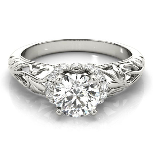 Milano Heart Cut Lab-Grown Diamond Ring - Main View - Vowmira lab-grown diamond jewelry