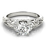 Milano Heart Cut Lab-Grown Diamond Ring - Side View