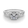 Milano Cushion Cut Lab-Grown Diamond Ring - View 2 - Vowmira lab-grown diamond jewelry