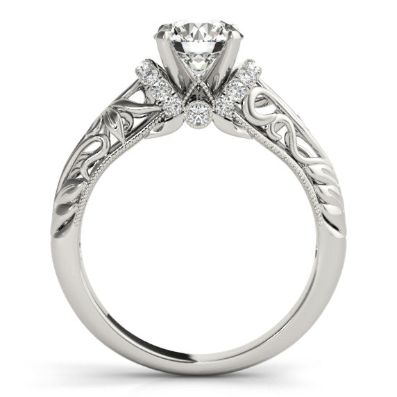Milano Heart Cut Lab-Grown Diamond Ring - Detail View - Vowmira lab-grown diamond jewelry