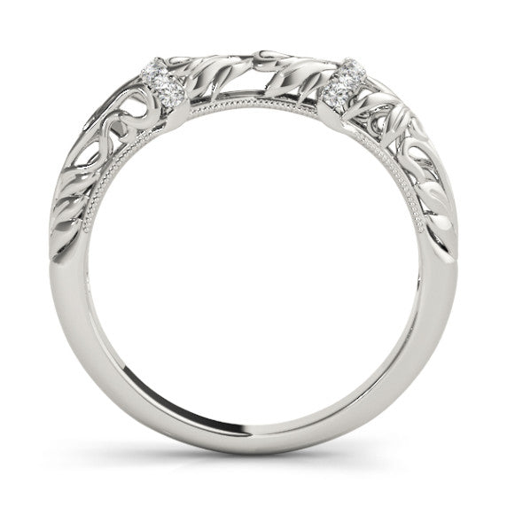 Milano Lab-Grown Diamond Band - Detail View - Vowmira lab-grown diamond jewelry
