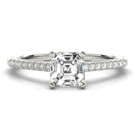 Milagros Lab-Grown Diamond Ring - Main View - Vowmira lab-grown diamond jewelry