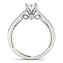Milagros Oval Lab-Grown Diamond Ring - View 2