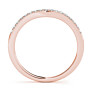 Milagros Lab-Grown Diamond Band - Side View