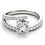 Soprano Lab-Grown Diamond Ring - Side View - Vowmira lab-grown diamond jewelry