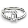 Soprano Lab-Grown Diamond Ring - Side View
