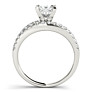 Soprano Lab-Grown Diamond Ring - Side View