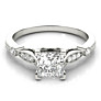 Symphony Princess Cut Lab-Grown Diamond Ring - View 2 - Vowmira lab-grown diamond jewelry