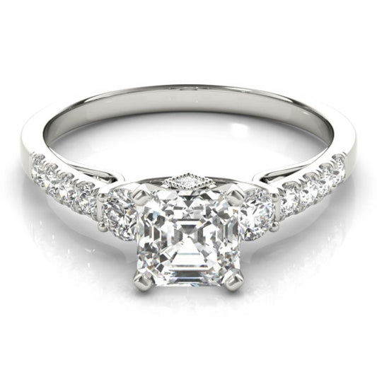 Epaulette Lab-Grown Diamond Ring - Main View - Vowmira lab-grown diamond jewelry