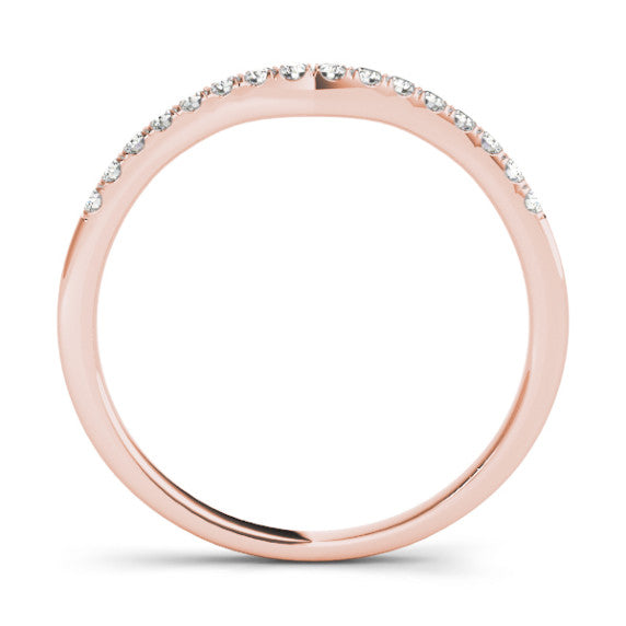 Epaulette Lab-Grown Diamond Band - Detail View
