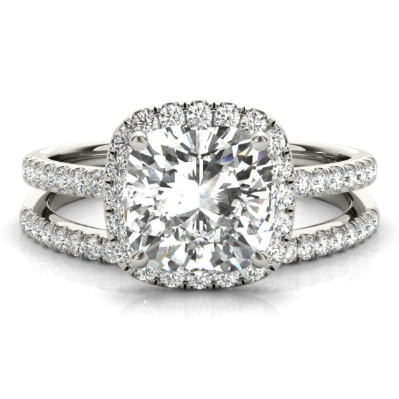 Duchess Lab-Grown Diamond Bridal Set - Main View - Vowmira lab-grown diamond jewelry