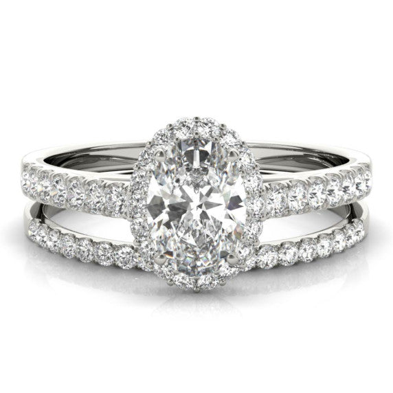 Czarina Lab-Grown Diamond Bridal Set - Main View