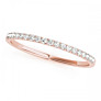 Eleganza Lab-Grown Diamond Band - View 2 - Vowmira lab-grown diamond jewelry
