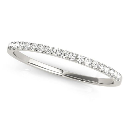Eleganza Lab-Grown Diamond Band - Main View - Vowmira lab-grown diamond jewelry