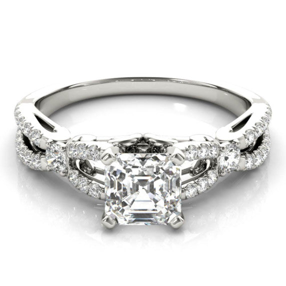 Aphrodite Lab-Grown Diamond Ring - Main View - Vowmira lab-grown diamond jewelry
