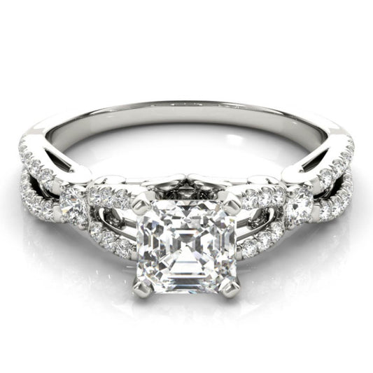 Aphrodite Lab-Grown Diamond Ring - Main View - Vowmira lab-grown diamond jewelry