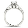 Aphrodite Cushion Cut Lab-Grown Diamond Ring - View 2 - Vowmira lab-grown diamond jewelry