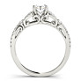 Aphrodite Oval Lab-Grown Diamond Ring - View 2 - Vowmira lab-grown diamond jewelry