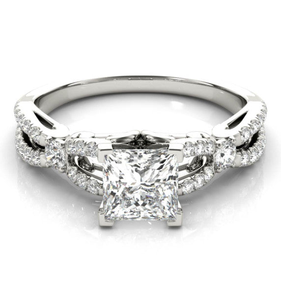 Aphrodite Princess Cut Lab-Grown Diamond Ring - Main View