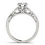 Aphrodite Heart Cut Lab-Grown Diamond Ring - Side View