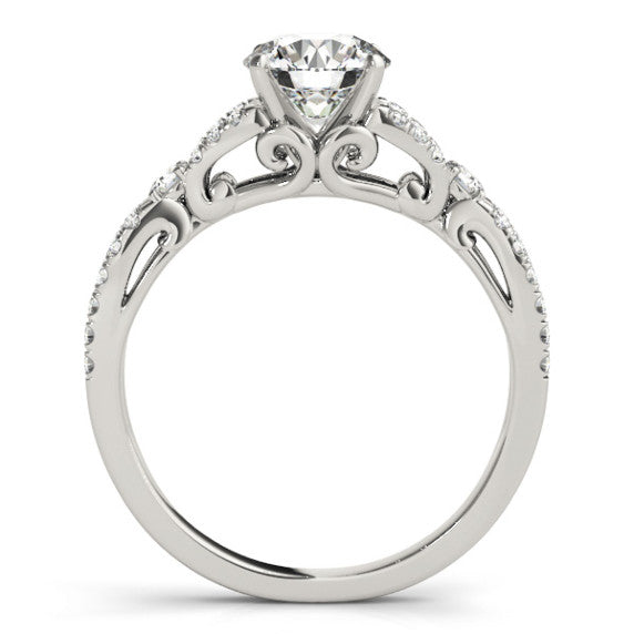 Aphrodite Heart Cut Lab-Grown Diamond Ring - Detail View