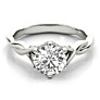 Embrace Lab-Grown Diamond Ring - Side View - Vowmira lab-grown diamond jewelry