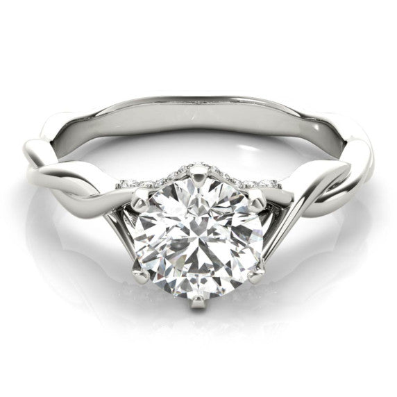 Embrace Lab-Grown Diamond Ring - Main View - Vowmira lab-grown diamond jewelry