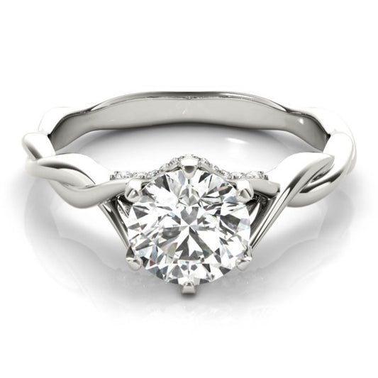 Embrace Lab-Grown Diamond Ring - Main View - Vowmira lab-grown diamond jewelry