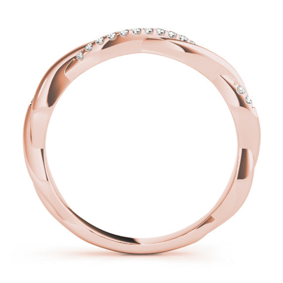 Embrace Lab-Grown Diamond Band - Detail View - Vowmira lab-grown diamond jewelry