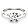 Quiet Beauty Round Lab-Grown Diamond Ring - View 2