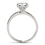 Quiet Beauty Round Lab-Grown Diamond Ring - Side View