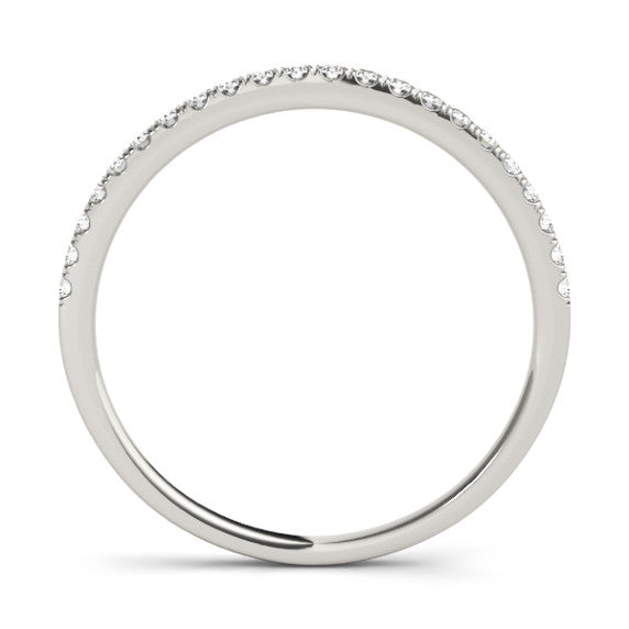 Quiet Beauty Lab-Grown Diamond Band - Detail View - Vowmira lab-grown diamond jewelry