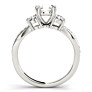 Riga Asscher Cut Lab-Grown Diamond Ring - View 2 - Vowmira lab-grown diamond jewelry