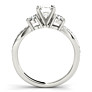 Riga Emerald Cut Lab-Grown Diamond Ring - View 2
