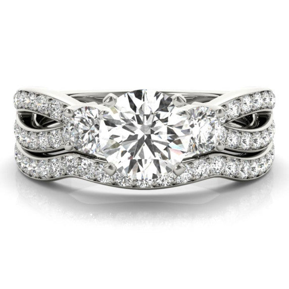 Riga Lab-Grown Diamond Bridal Set - Main View