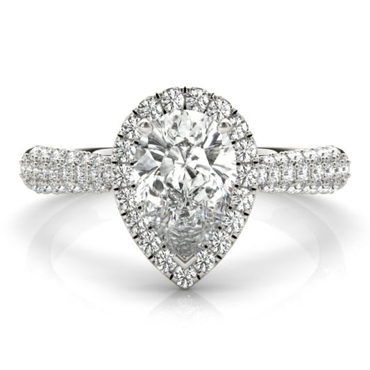 Selina Lab-Grown Diamond Ring - Main View - Vowmira lab-grown diamond jewelry