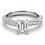 Oceana Emerald Cut Lab-Grown Diamond Ring - View 2 - Vowmira lab-grown diamond jewelry