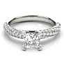 Oceana Princess Cut Lab-Grown Diamond Ring - View 2 - Vowmira lab-grown diamond jewelry