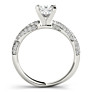 Oceana Princess Cut Lab-Grown Diamond Ring - Side View