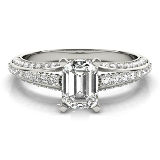 Vivace Lab-Grown Diamond Ring - Main View - Vowmira lab-grown diamond jewelry