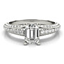 Vivace Lab-Grown Diamond Ring - Side View - Vowmira lab-grown diamond jewelry