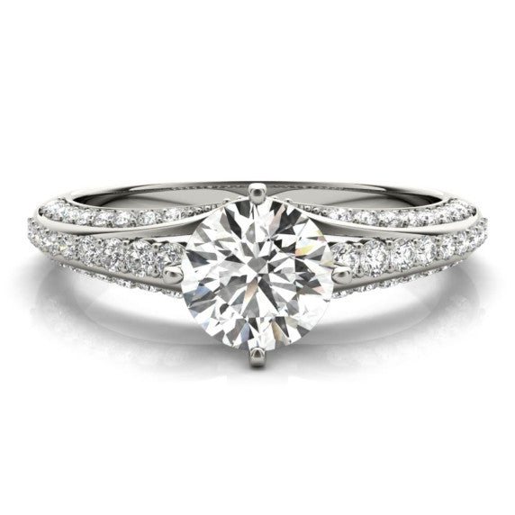 Vivace Lab-Grown Diamond Ring - Main View - Vowmira lab-grown diamond jewelry