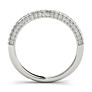 Vivace Lab-Grown Diamond Band - Side View - Vowmira lab-grown diamond jewelry