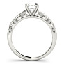Marion Emerald Cut Lab-Grown Diamond Ring - View 2 - Vowmira lab-grown diamond jewelry