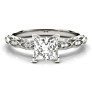 Marion Princess Cut Lab-Grown Diamond Ring - View 2
