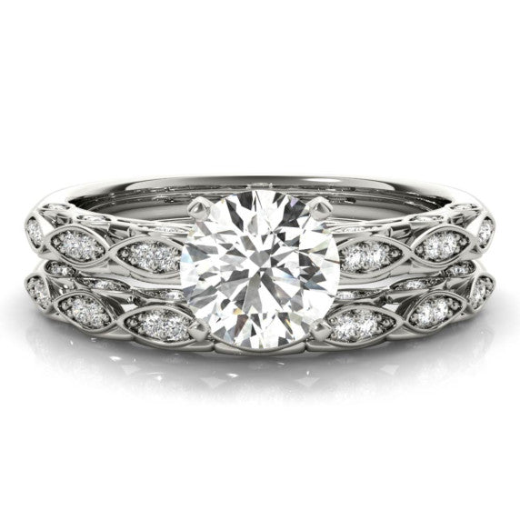 Marion Lab-Grown Diamond Bridal Set - Main View