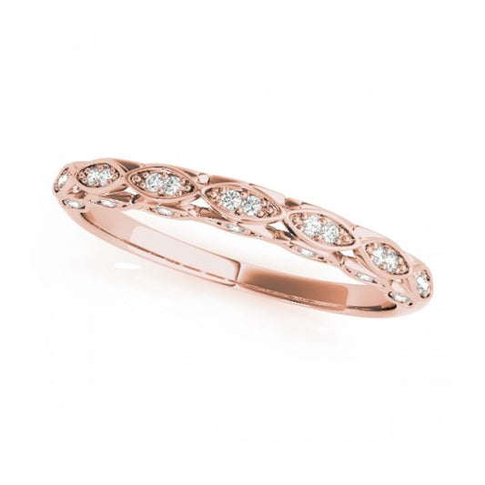 Marion Lab-Grown Diamond Band - Main View - Vowmira lab-grown diamond jewelry